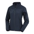 Dames Softshell Jas Result Recycled 2-Layer R901F Marine